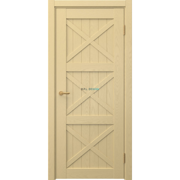 Дверь межкомнатная Eporta Vetus Loft 12.3 эмаль RAL 1001 по шпону ясеня
