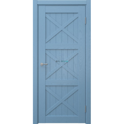 Дверь межкомнатная Eporta Vetus Loft 12.3 эмаль RAL 5024 по шпону ясеня