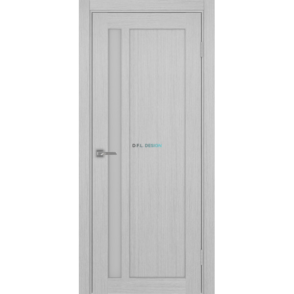 Дверь Optima Porte Парма 412.21 эко-шпон Дуб серый FL