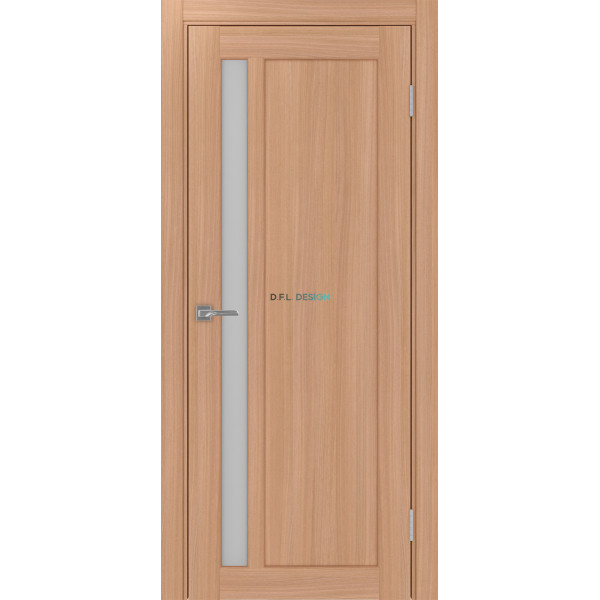 Дверь Optima Porte Парма 412.21 эко-шпон Ясень тёмный