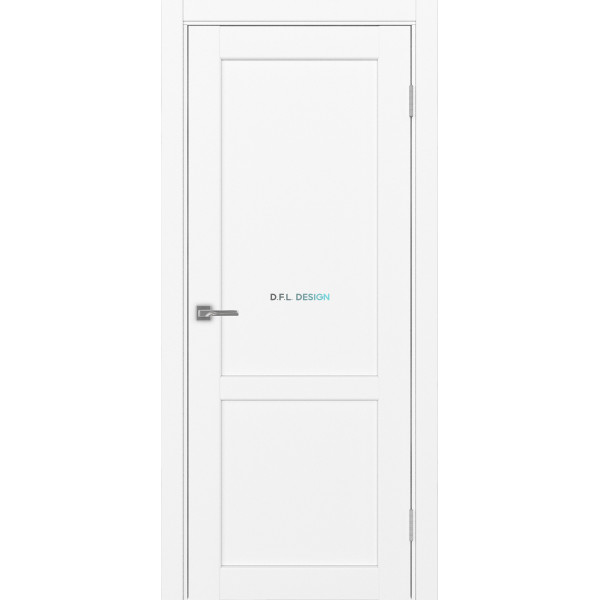 Дверь Optima Porte Парма 402.11 эко-шпон Белый снежный