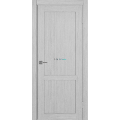Дверь Optima Porte Парма 402.11 эко-шпон Дуб серый FL