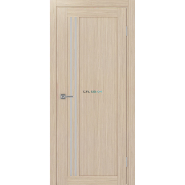 Дверь Optima Porte Турин 555.21 эко-шпон Дуб беленый FL