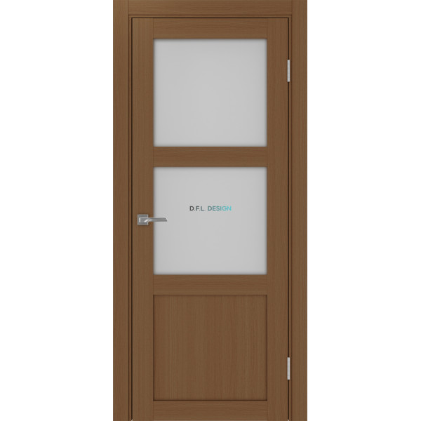 Дверь Optima Porte Турин 530.221 эко-шпон Орех NL