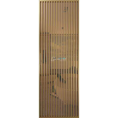 Дверь алюминиевая GABITEX 19 BRONZE│GOLD MATT Дверь алюминиевая GABITEX 19 BRONZE│GOLD MATT
