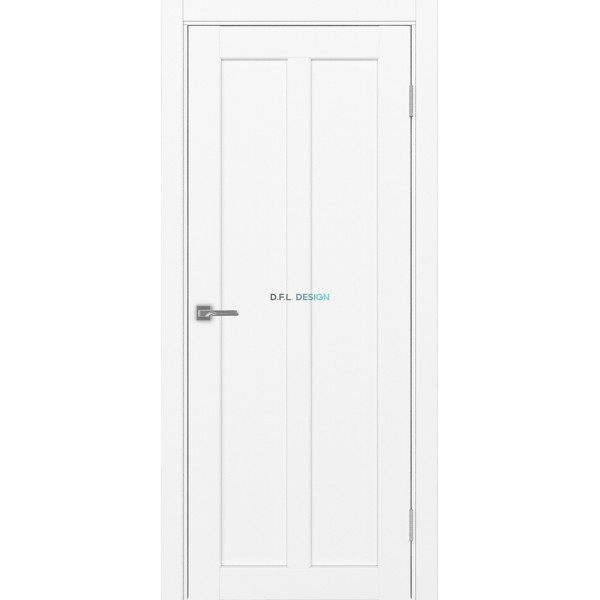 Дверь Optima Porte Парма 421.11 эко-шпон Белый снежный