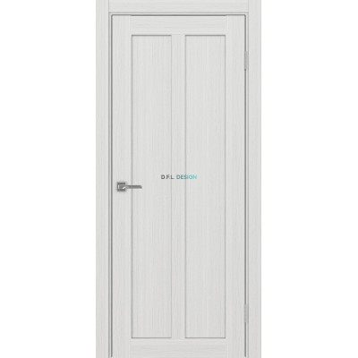 Дверь Optima Porte Парма 421.11 эко-шпон Ясень серебристый