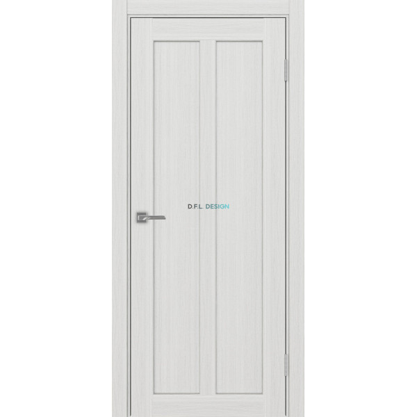 Дверь Optima Porte Парма 421.11 эко-шпон Ясень серебристый