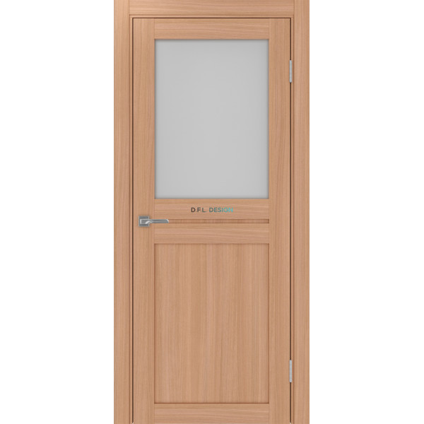 Дверь Optima Porte Турин 520.211 эко-шпон Ясень тёмный