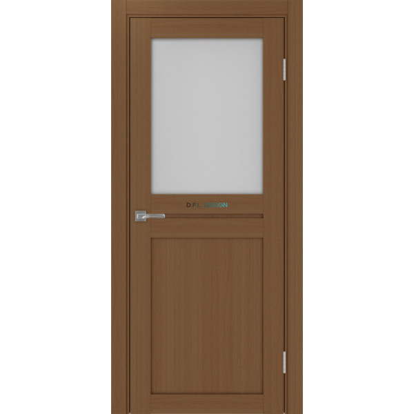Дверь Optima Porte Турин 520.211 эко-шпон Орех NL